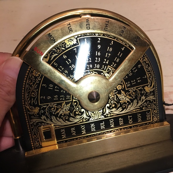 Damasquinado Toledo in Gold 24 Carat Made in Spain Calendar - Picture 10 of 15